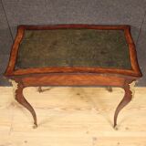 Writing desk in inlaid wood