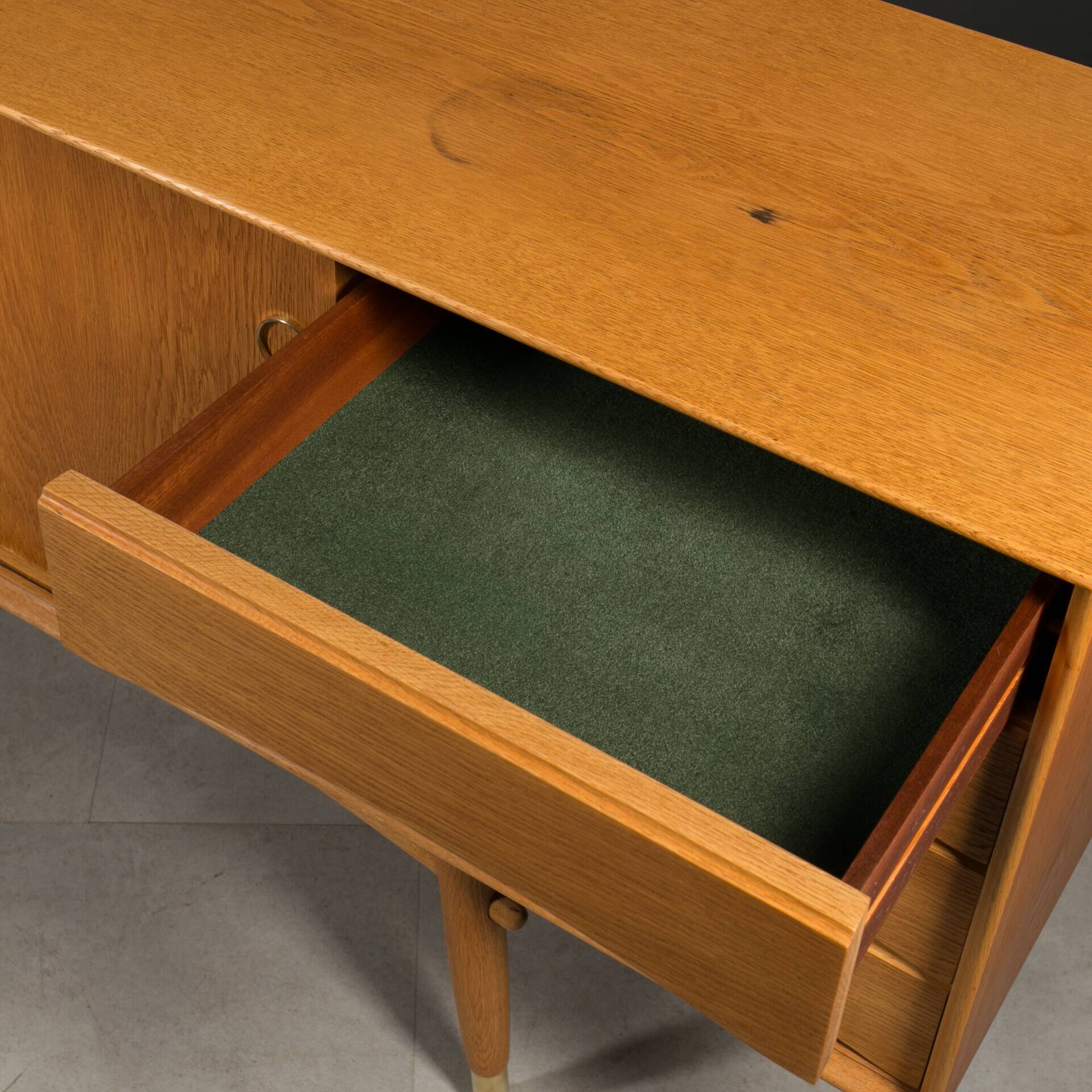 Gustav Bahus oak sideboard, Scandinavian and mid-century modern elegance