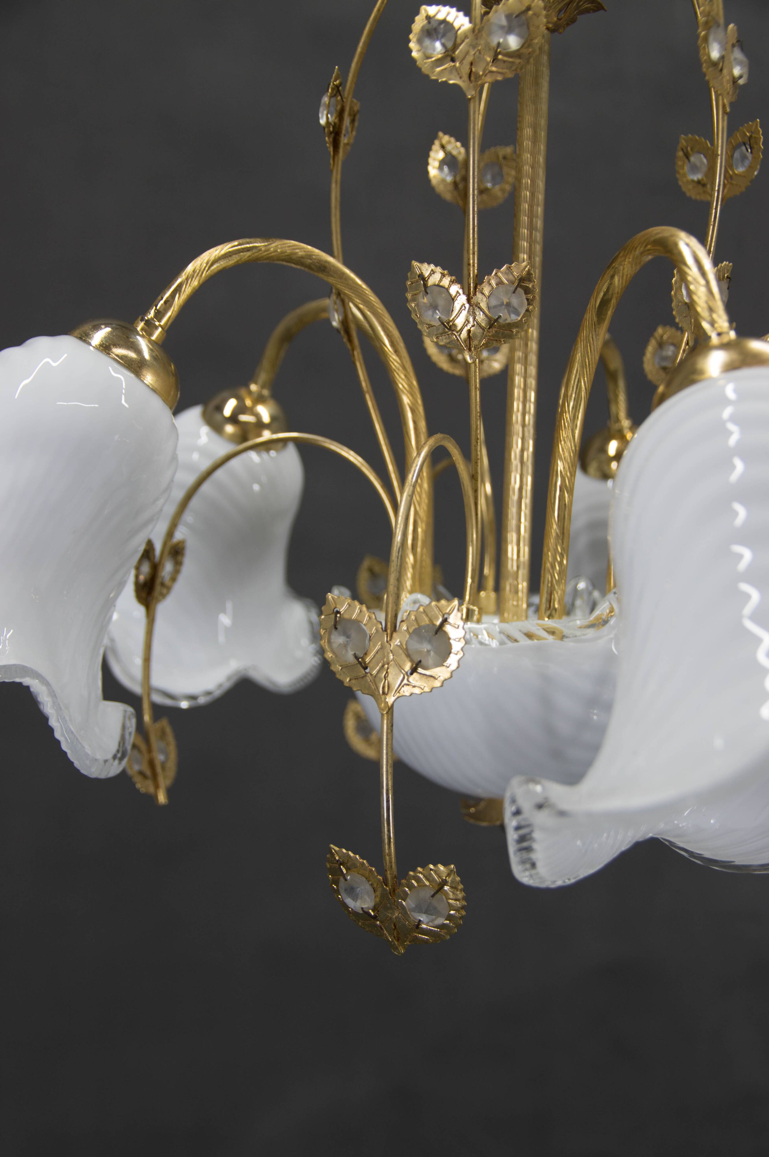 Murano Glass Chandelier, Italy, 1990s