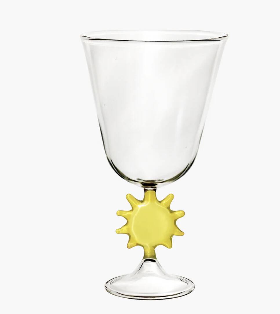 Sun Wine Glass