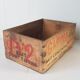 Old wooden crate milk Gloria years 50