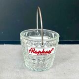 Vintage ice bucket - st raphaël apéritif - glass