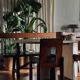 Table à manger Roche Bobois en travertin italien – Années 70/80