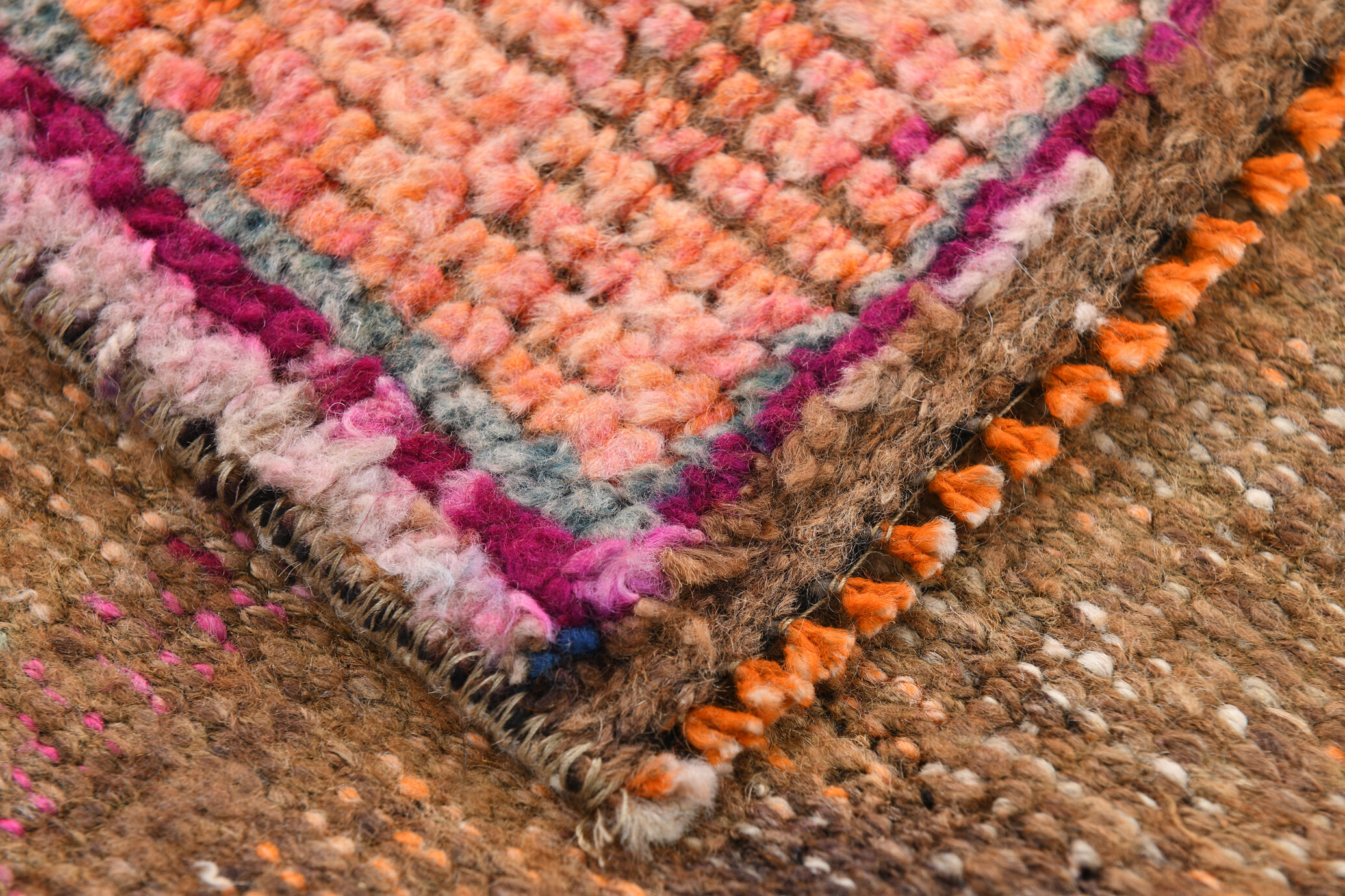 3x9 Vintage Geometric Runner Rug, 89x283Cm