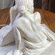 Table lamp, female figures