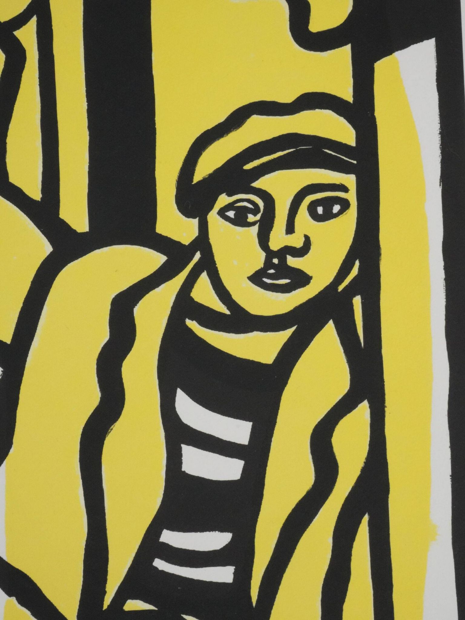 Fernand leger : les constructeurs, lithographie signée
