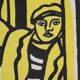 Fernand leger : les constructeurs, lithographie signée