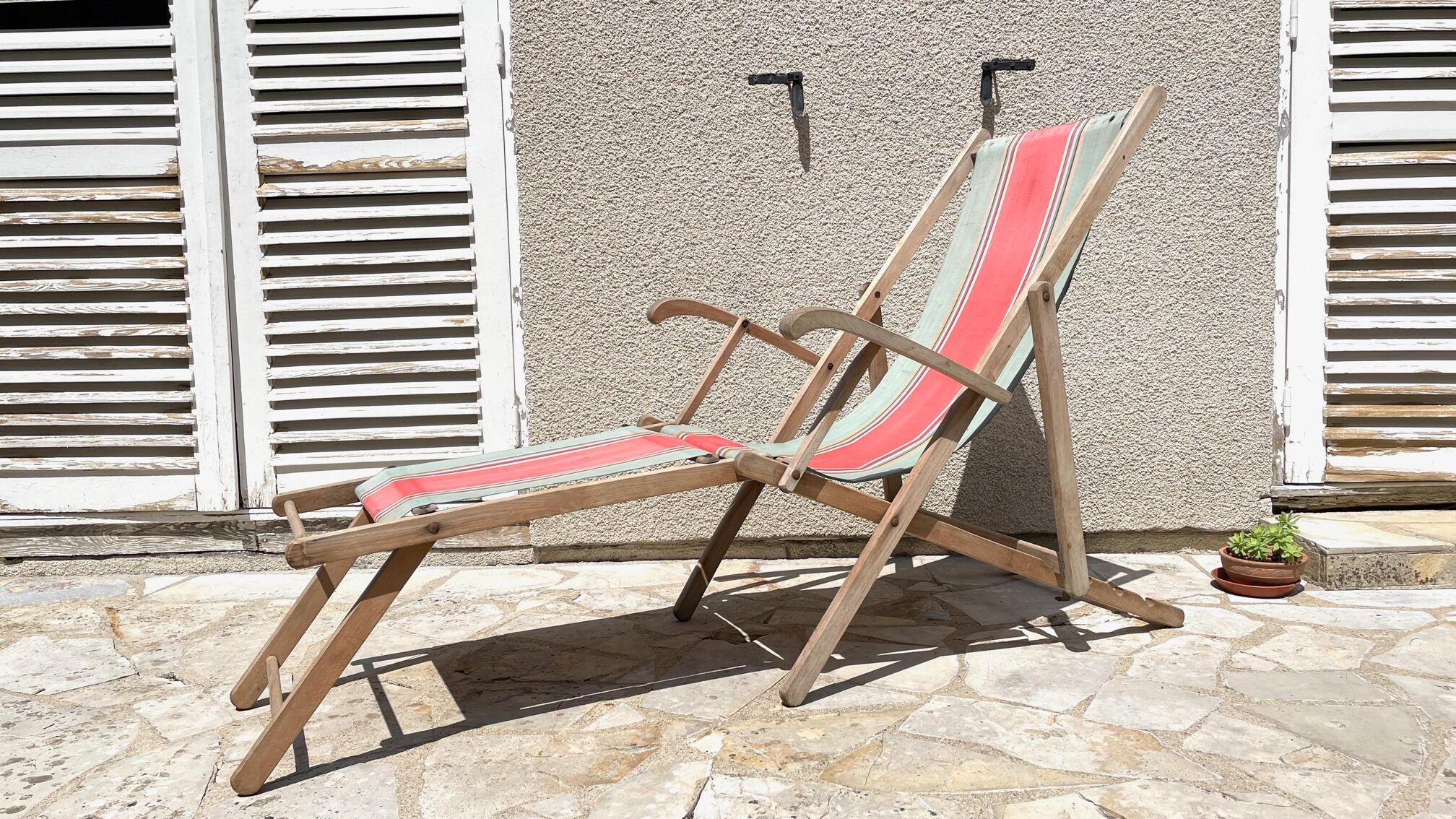 Folding armchair vintage