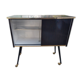 Meuble Tv formica bar vintage