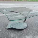 Brutalist coffee table from the 80s