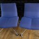 Pair of "delta" model armchairs by Jean-Louis Berthet