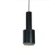 Alvar Aalto A110 Hand Grenade pendant lamp in black with brass