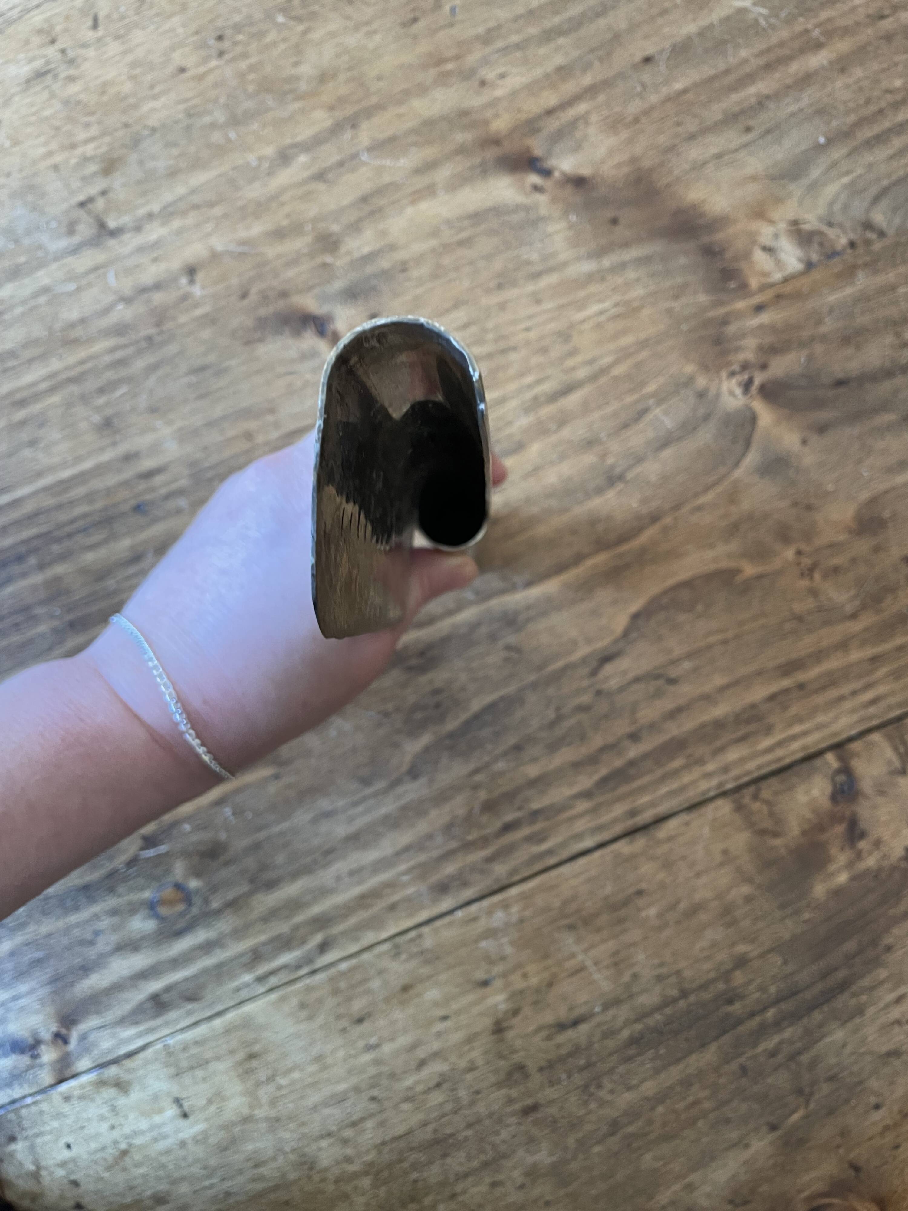 Metal crumb catcher - vintage old