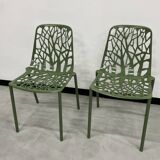 Duo de chaises "Fast Forest"