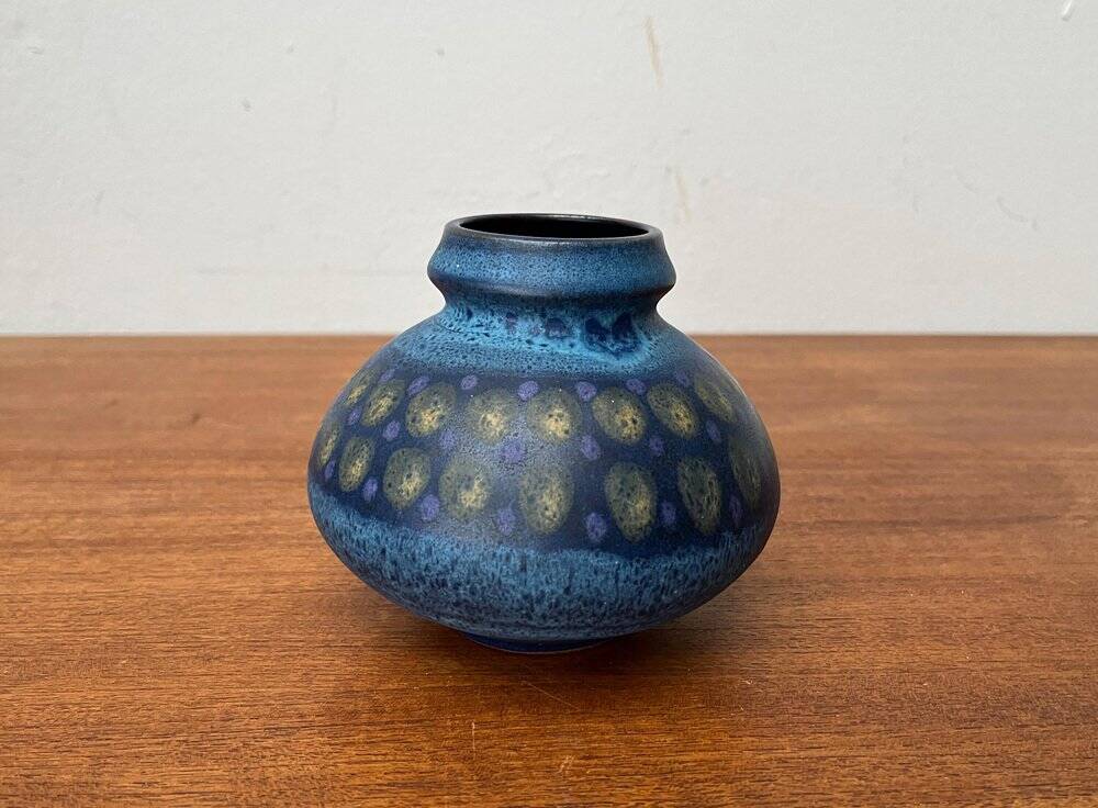 Vintage German ceramic vase from the Viola series by KMK Keramik Manufaktur Kupfermühle, 1970s.
