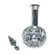 Saint-louis cut crystal carafe baccarat olive diamond bevel decoration 33 cm