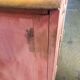 Commode rose vintage