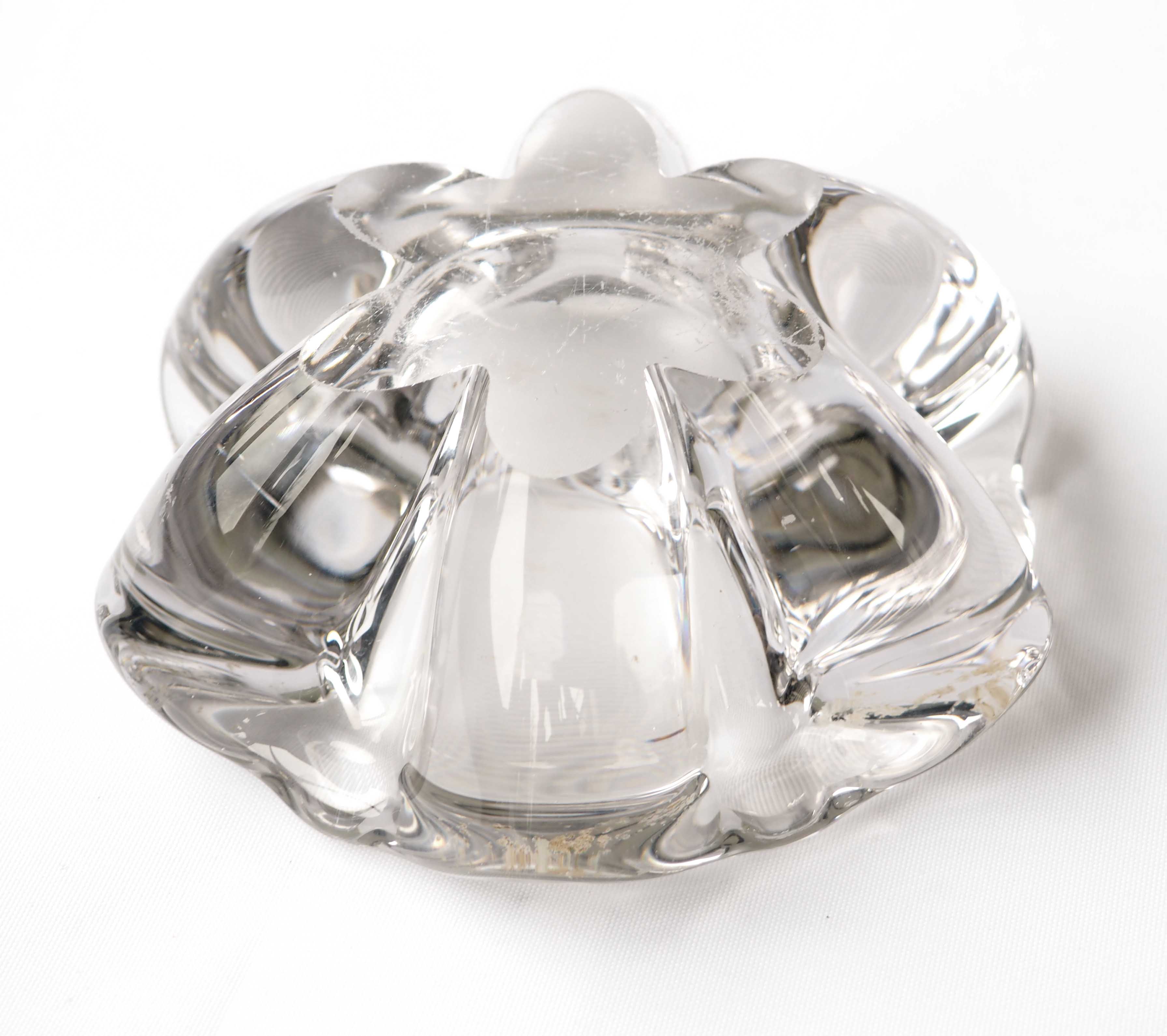 Crystal ashtray