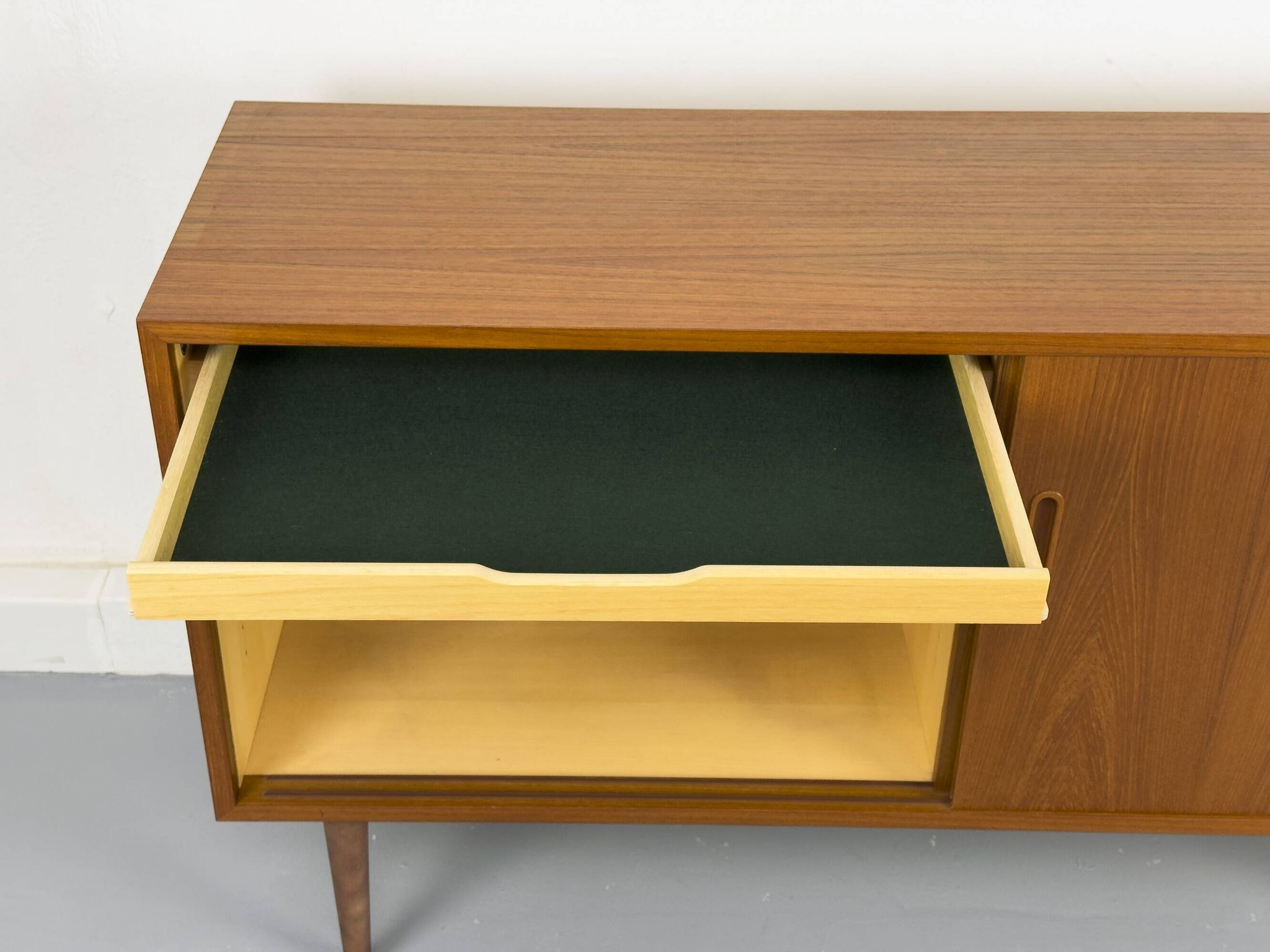 Danish teak sideboard, designed by Carlo Jensen for Hundevad & Co., 1960s