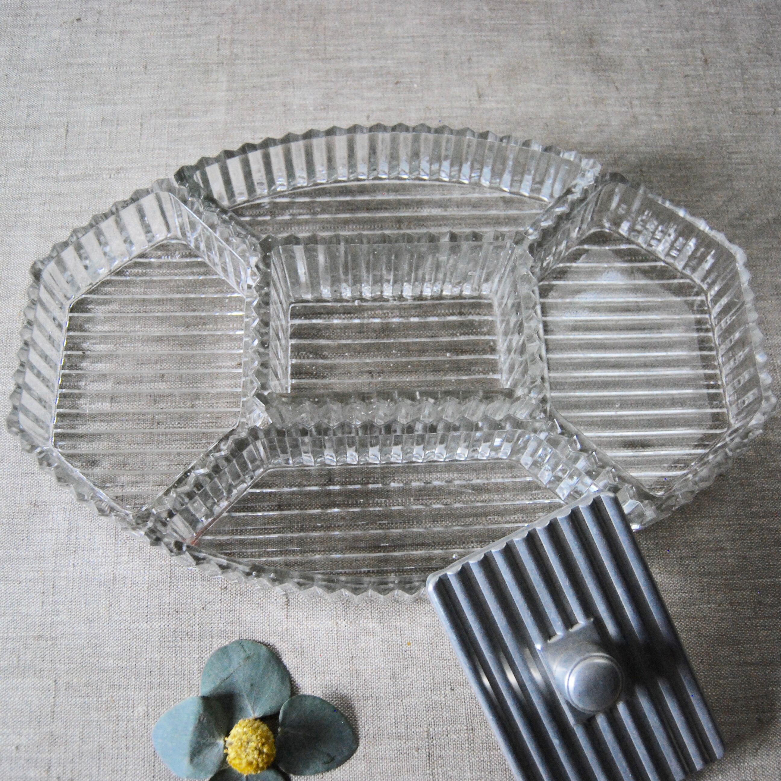 5 ramekins Art Deco style service