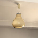 Suspension globe opaline cream