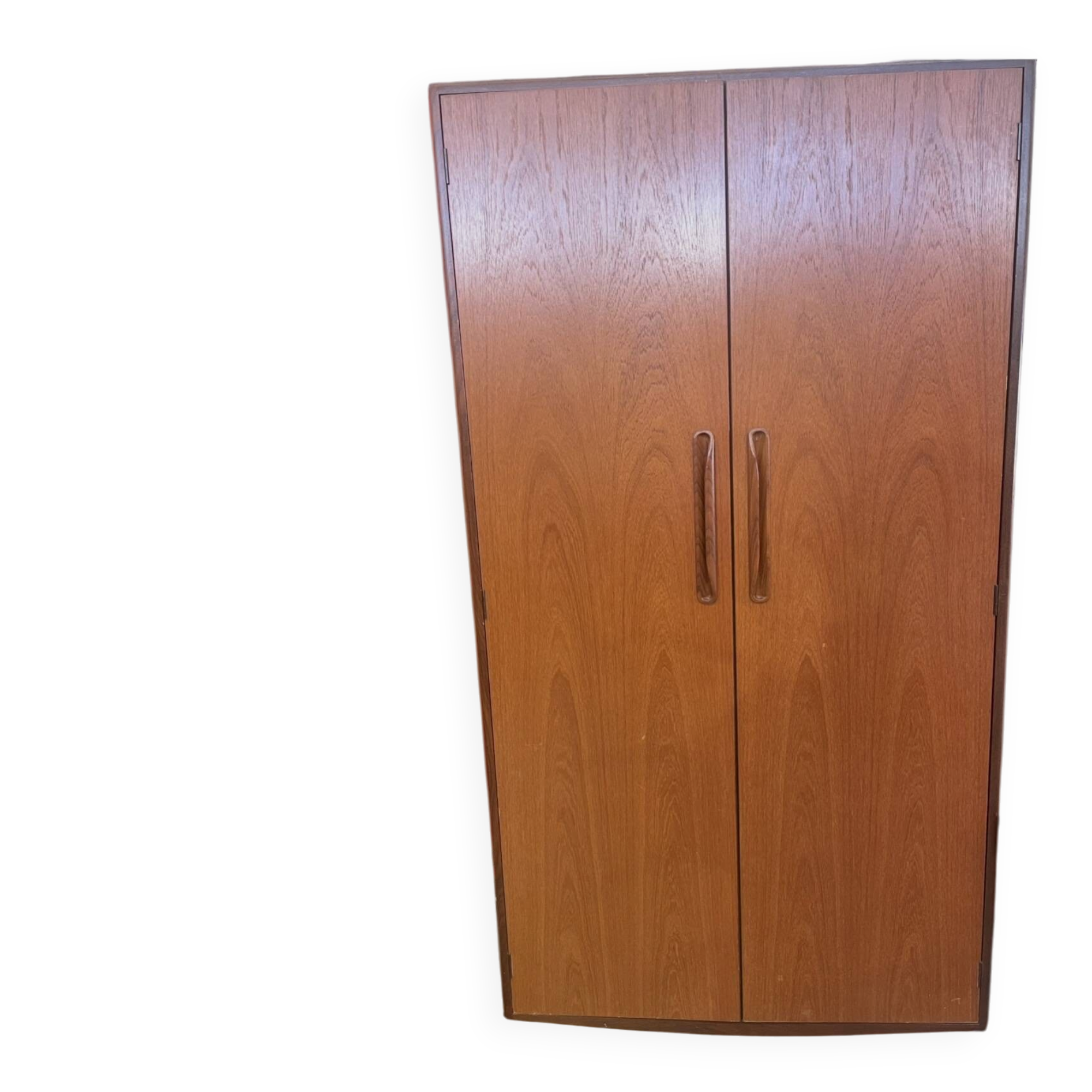 Vintage G-Plan wardrobe from the 1960s.