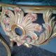 Console Louis XV bois sculpté doré