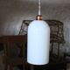 Suspension dome en opaline