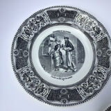2 Gien 60/70 dessert plates