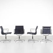 Set of "EA 103" armchairs by Charles and Ray Eames for ICF USA, 1969.