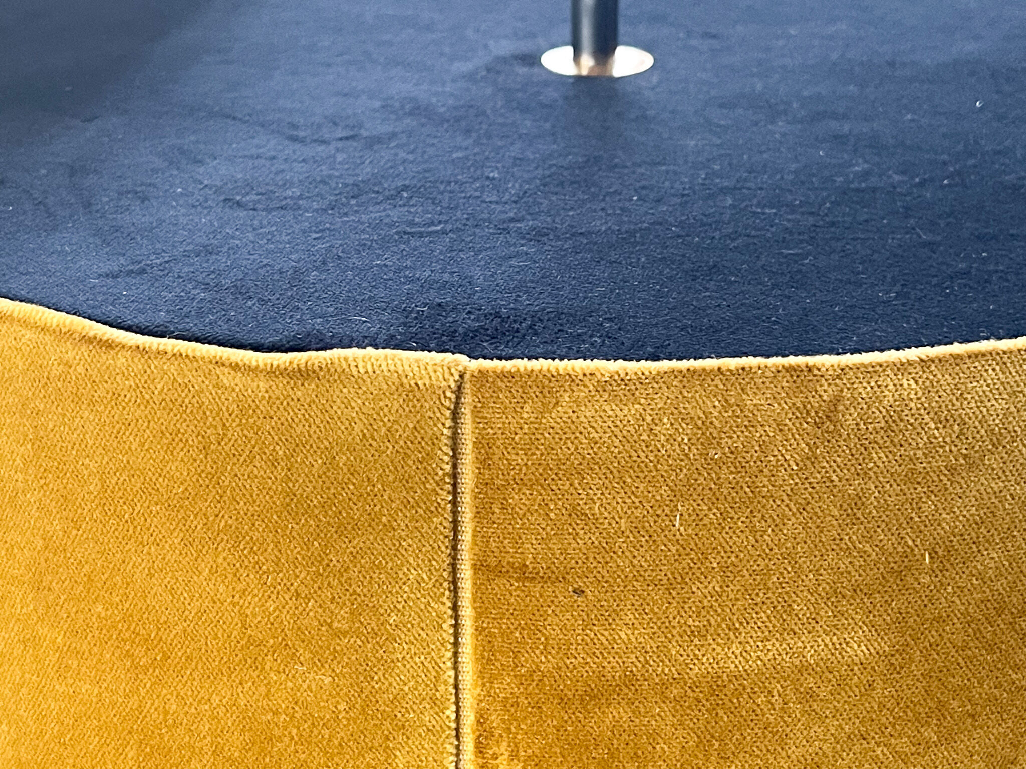 Mid Century Floor Lamp, Germany, 1970's, New Handmade Lampshade