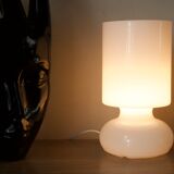 Opaline glass table lamp