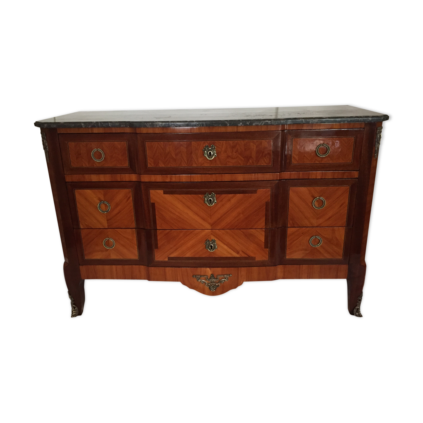 Commode style Louis XVI transition