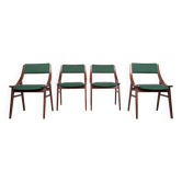 Polish Ski Jumper Dining Chairs from Zamojska Furniture Factory, 1970s, Set