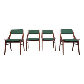 4 chaises de salle à manger Jumper par Zamojska, Pologne années 1970
