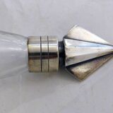 Art Deco liqueur set, glass & silver-plated metal ARGIT