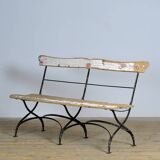 Folding bench, circa 1900