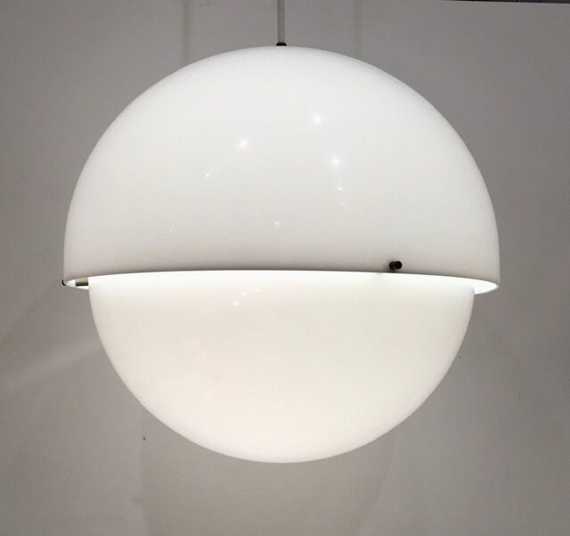 Sphere hanging lamp by L. Banding Buti for Kartell, Italy 1967