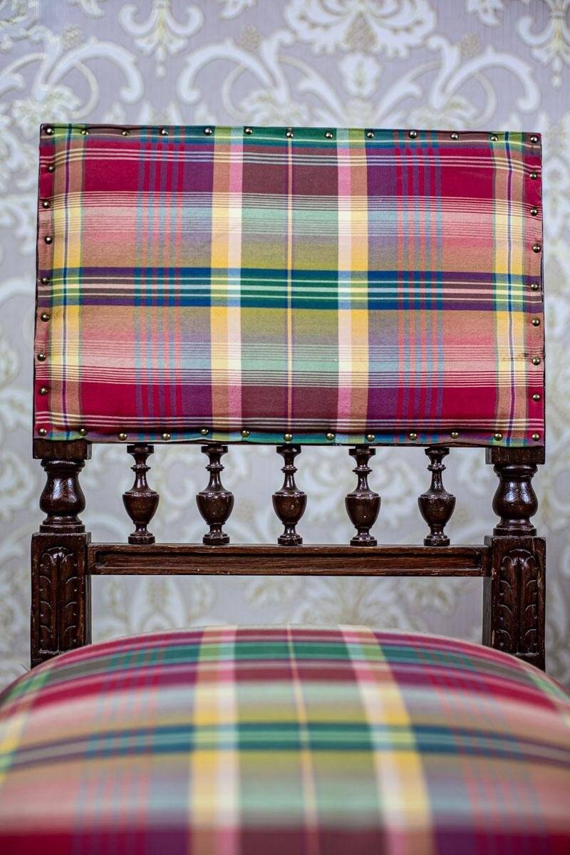 19th Century Neo-Renaissance Oak Armchair, 1890s