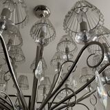 Swarovski classic and modern tassel chandelier