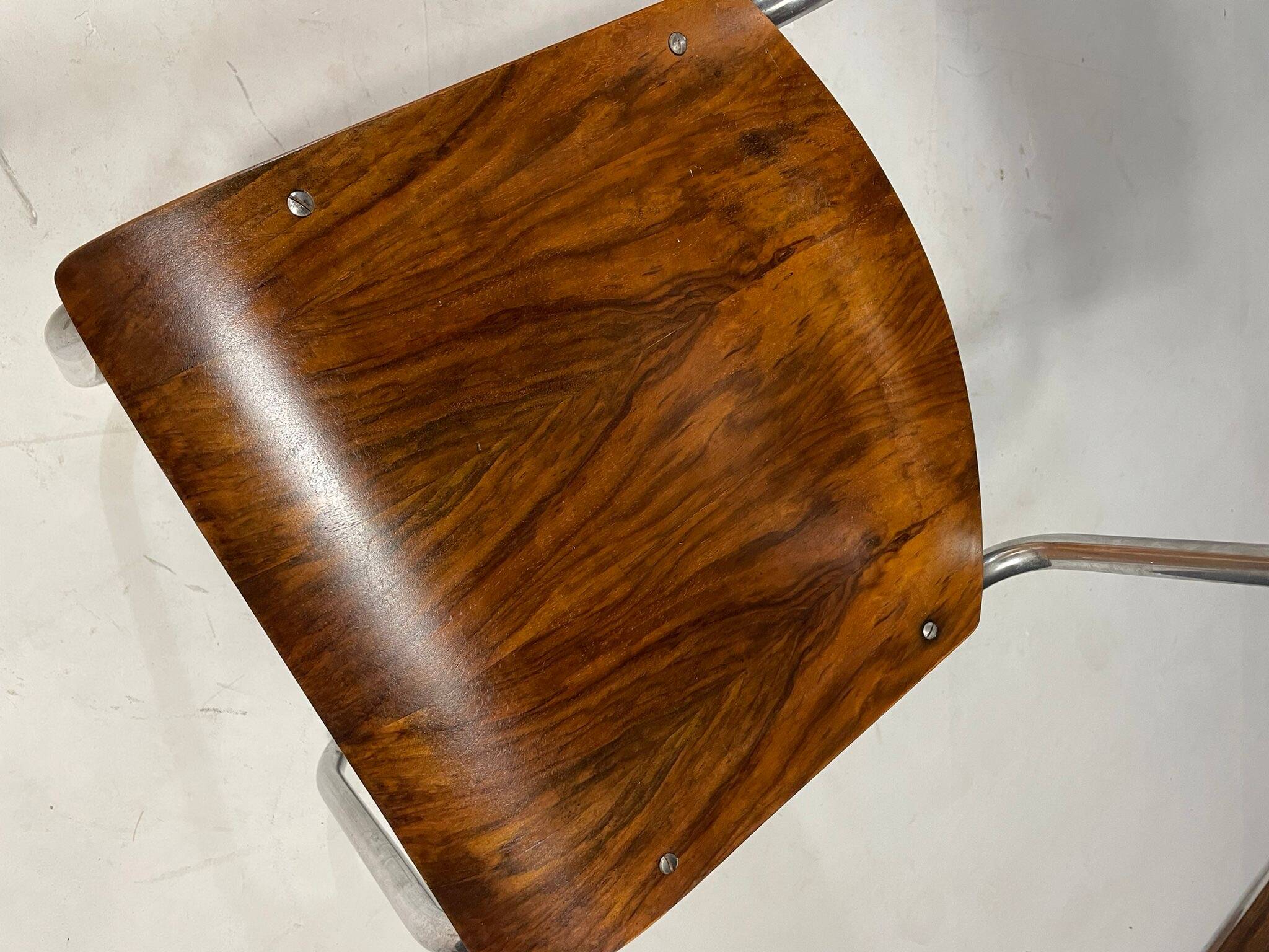 Chaise vintage dans le style de Marcel Breuer, Tchécoslovaquie, années 1970