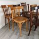 Ensemble de 8 chaises bistrot dépareillées