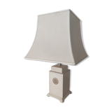 Vintage lacquered foot mood lamp