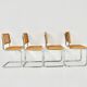 Dining chairs B32 by Marcel Breuer set of 4