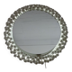 Austrian Illuminated Flower Mirror, 1960s