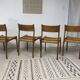 Set of 4 Havana chairs – Gessef, Consorzio Sedie Friuli.
