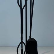 Fire Necessary Golf Model in Black Lacquered Metal and Chrome Golf Clubs