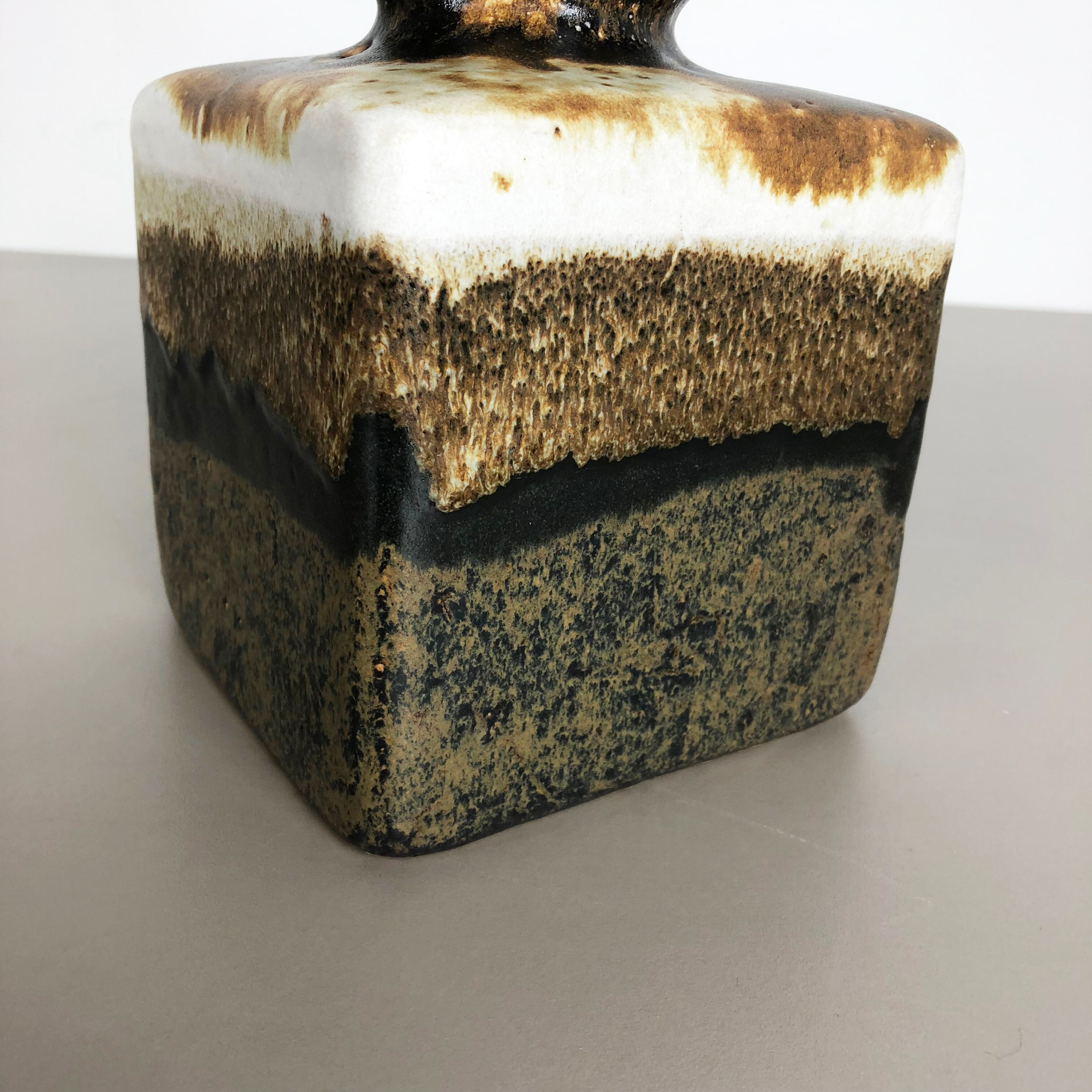 Super Rare 1970s Ceramic Studio Pottery Vase by Babara Stehr Ceramics, Germany