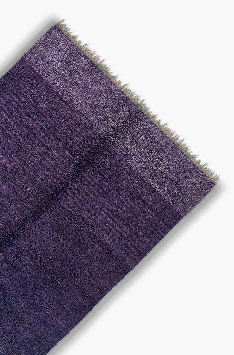 Tapis berbère bleu indigo
