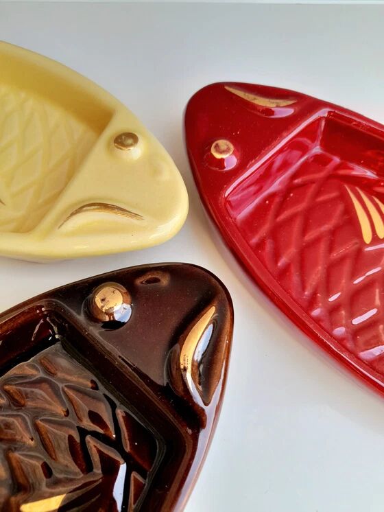 Fish appetizer bowls 1950